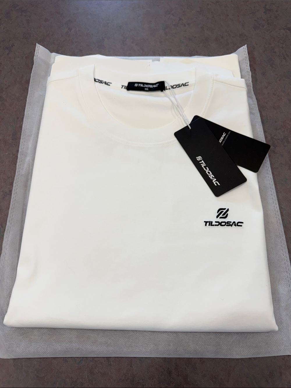 Men's Pickleball Classic Crew Neck Short Sleeve Tee NWT & duster bag